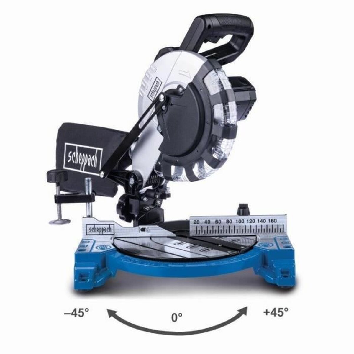 Sierra ingletadora Scheppach HM210L 1500 W