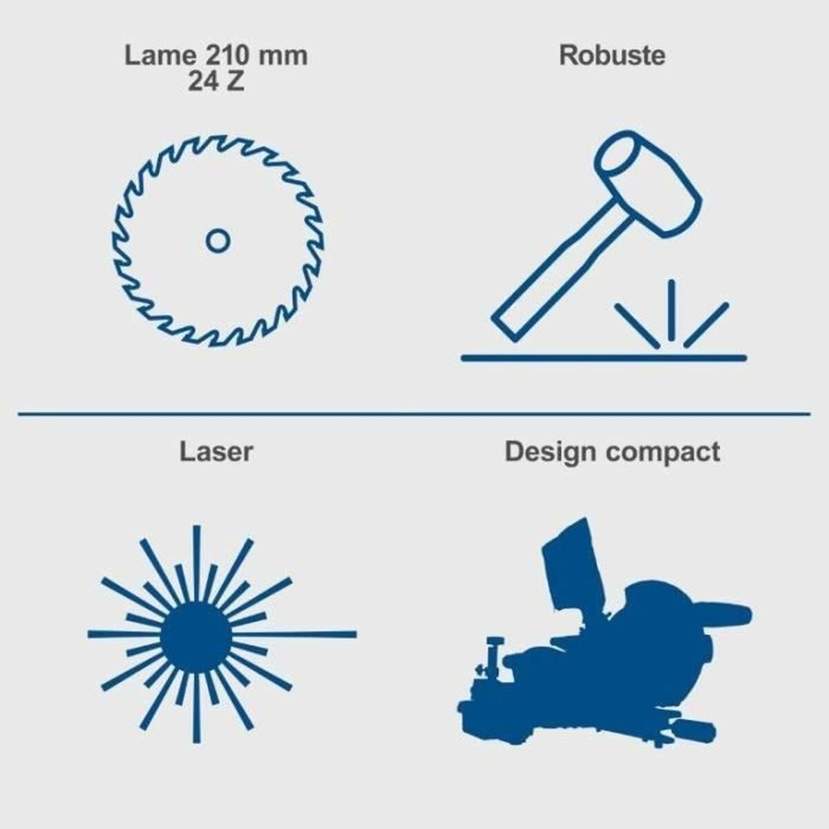 Sierra ingletadora Scheppach HM210L 1500 W