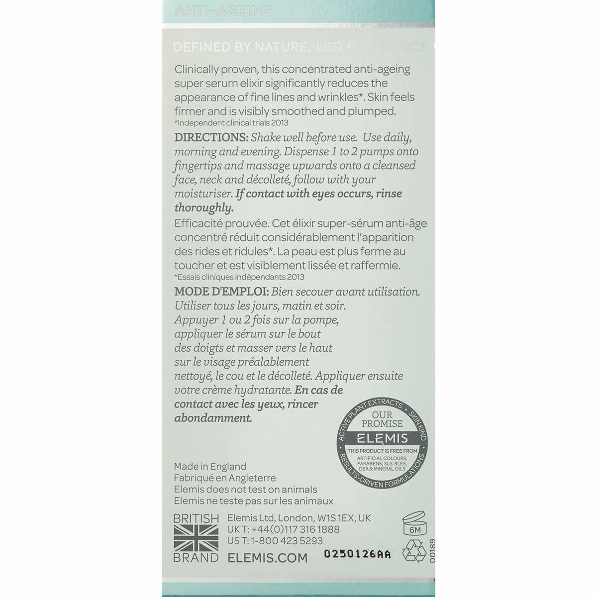 Crema de Día Elemis PRO-COLLAGEN 15 ml