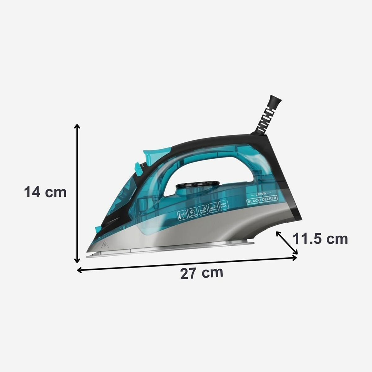 Plancha de Vapor Black & Decker BXIR2201E 2200 W
