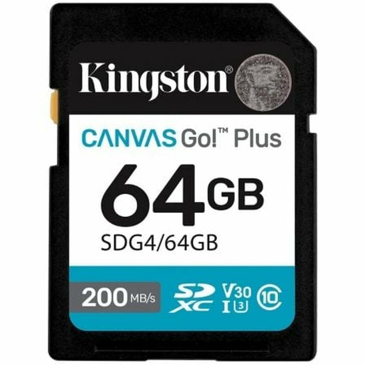 Tarjeta de Memoria Micro SD con Adaptador Kingston SDG4/64GB 64 GB