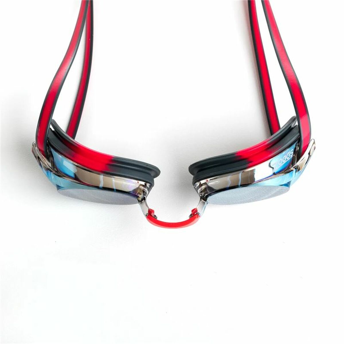 Gafas de Natación Zoggs Racer Titanium Rojo Talla única