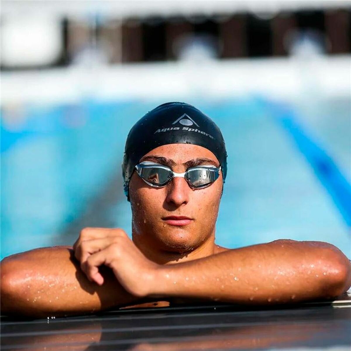 Gafas de Natación Aqua Sphere Fastlane Gris Talla única