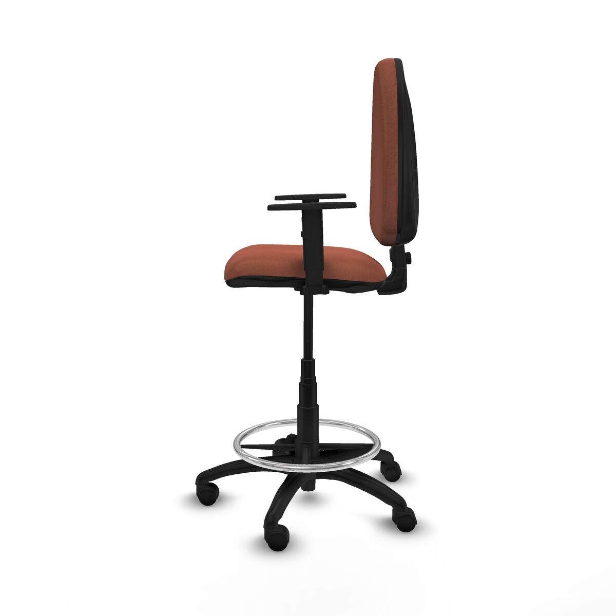 Silla de Oficina Piqueras y Crespo B1D01RN Marrón Alta