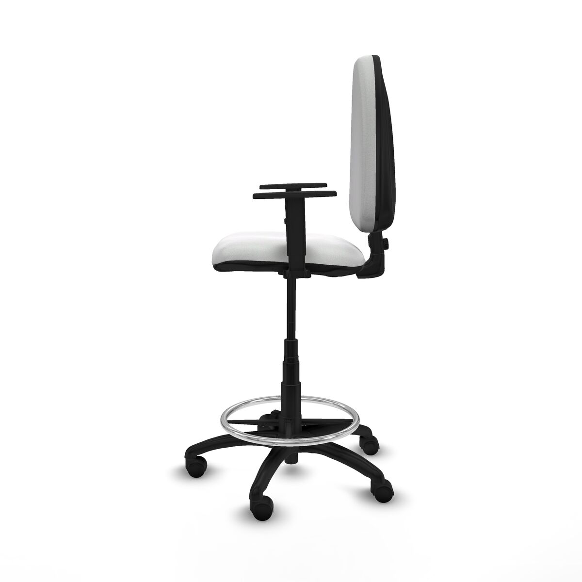 Silla de Oficina Piqueras y Crespo B1D01RN Blanco Alta