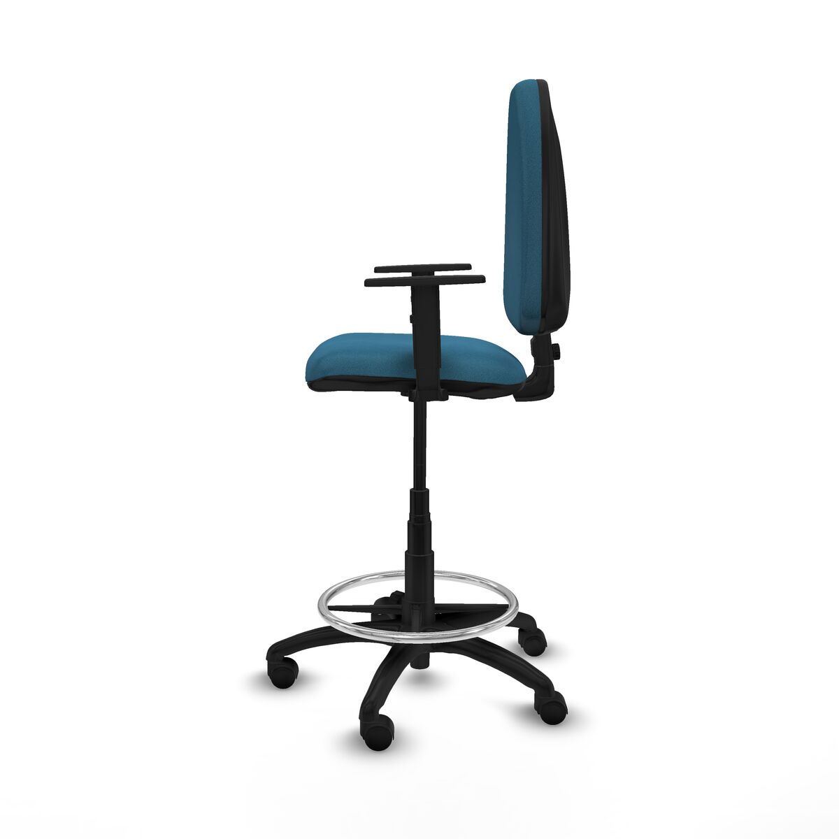 Silla de Oficina Piqueras y Crespo B1D01RN Verde petróleo Alta