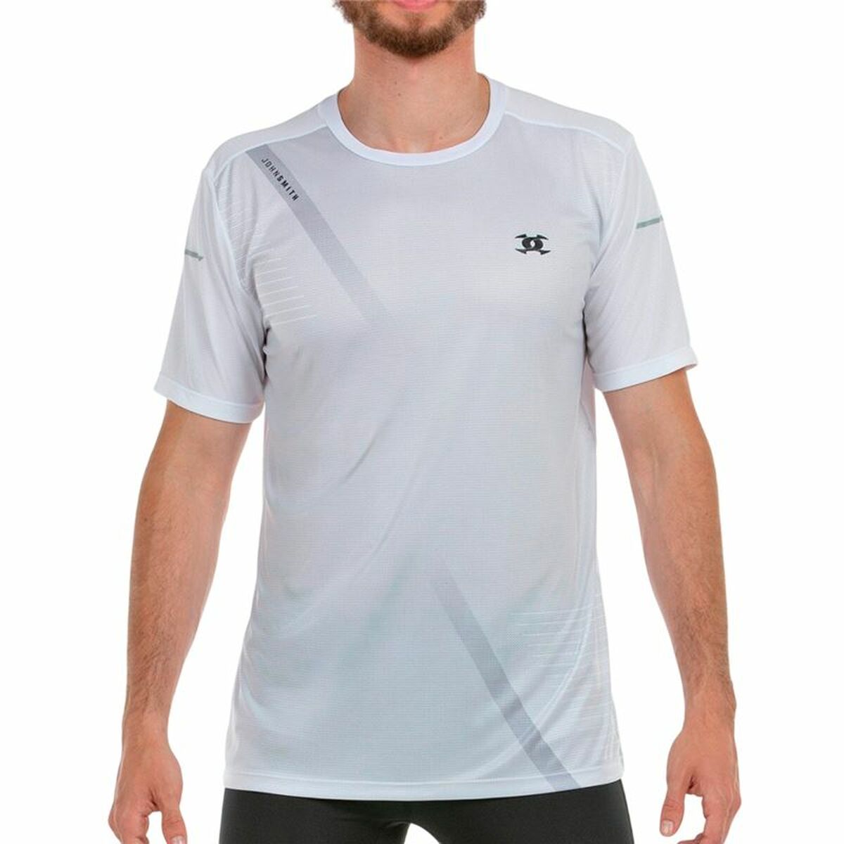 Camiseta de Manga Corta Hombre John Smith Hunor Blanco