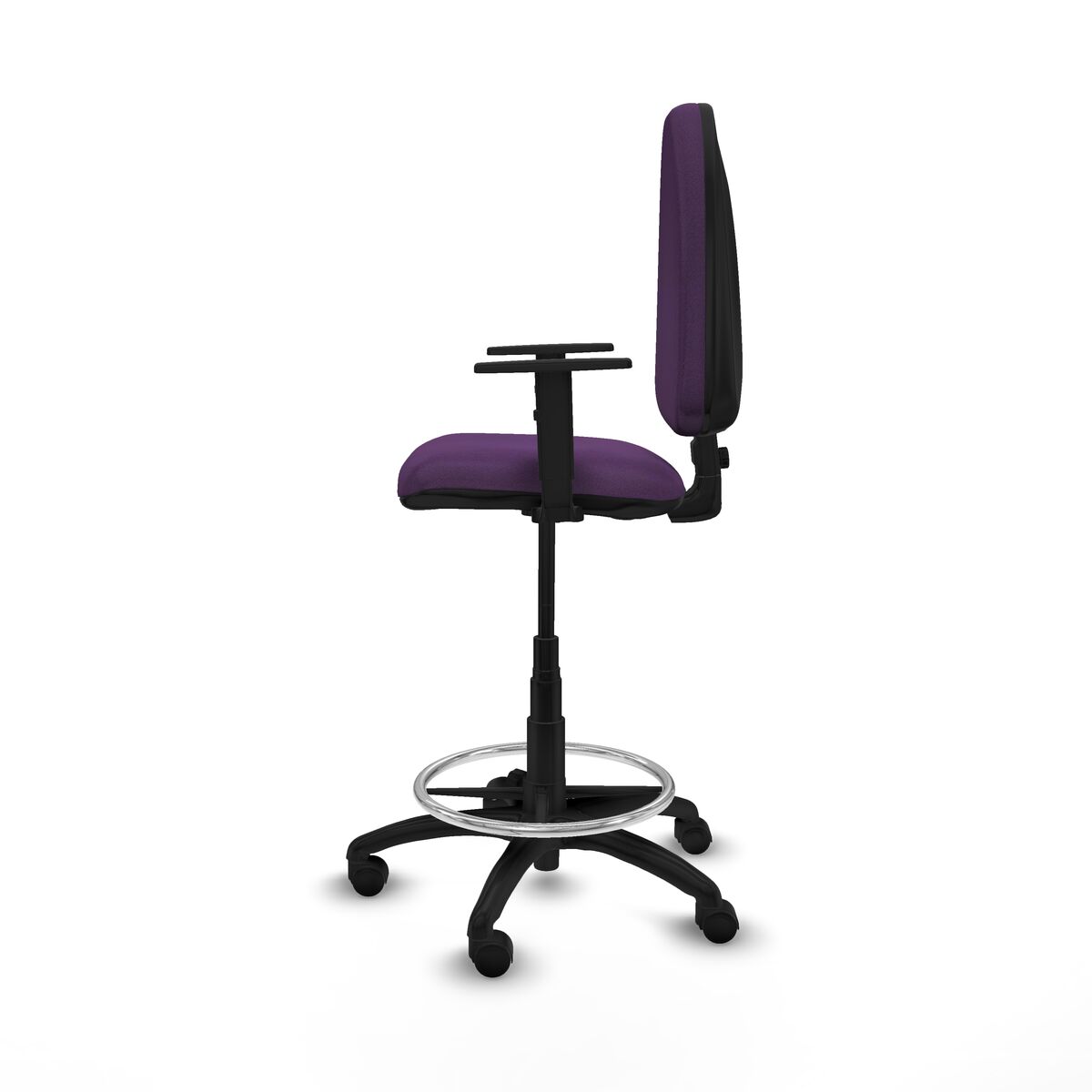 Silla de Oficina Piqueras y Crespo B1D01RN Morado Alta