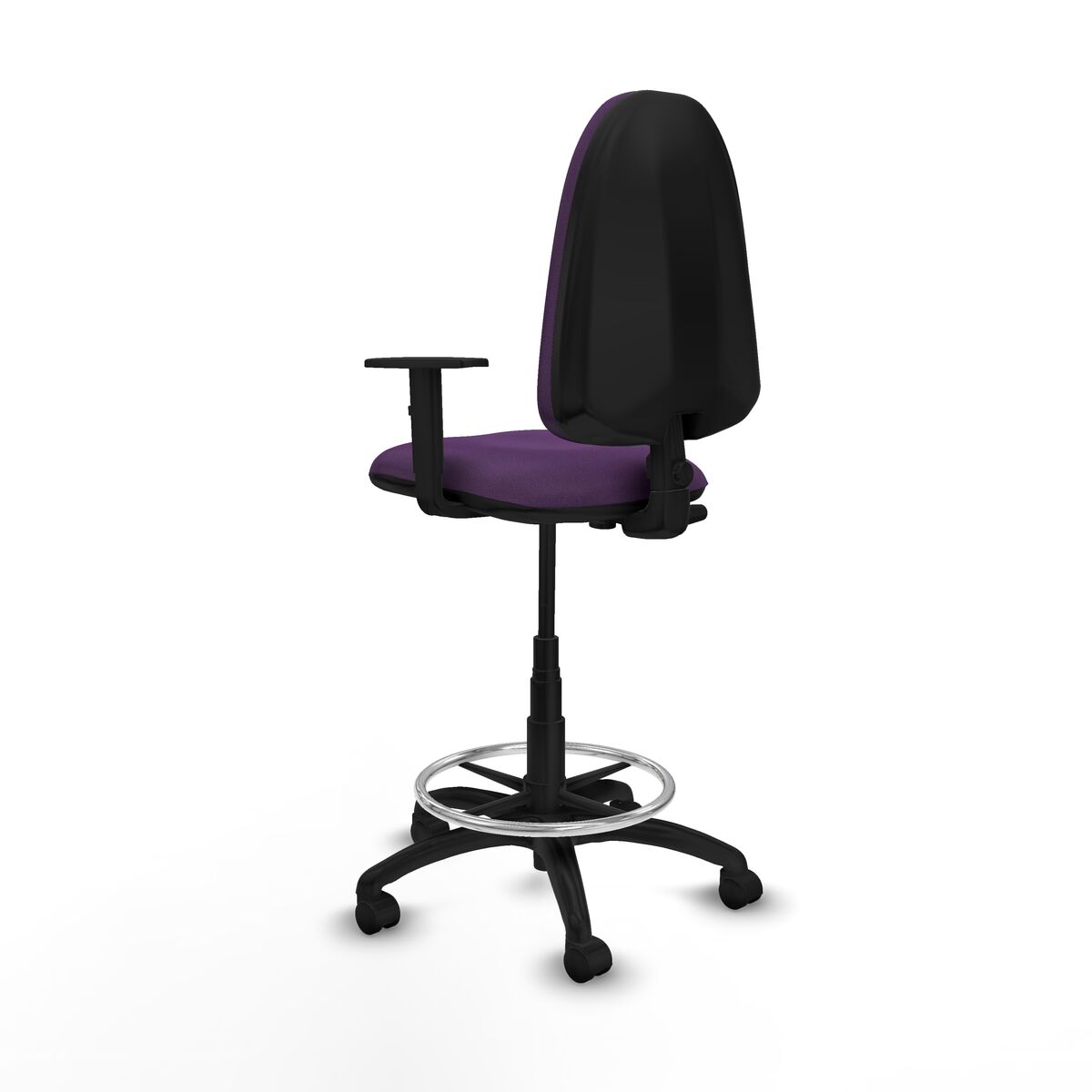 Silla de Oficina Piqueras y Crespo B1D01RN Morado Alta