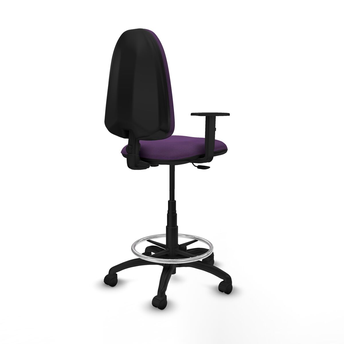 Silla de Oficina Piqueras y Crespo B1D01RN Morado Alta