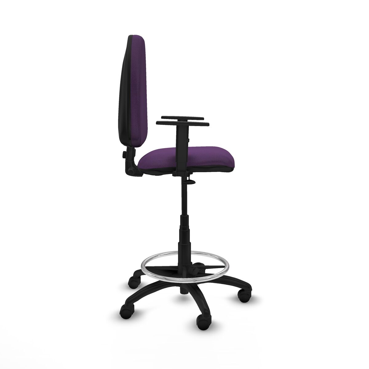 Silla de Oficina Piqueras y Crespo B1D01RN Morado Alta