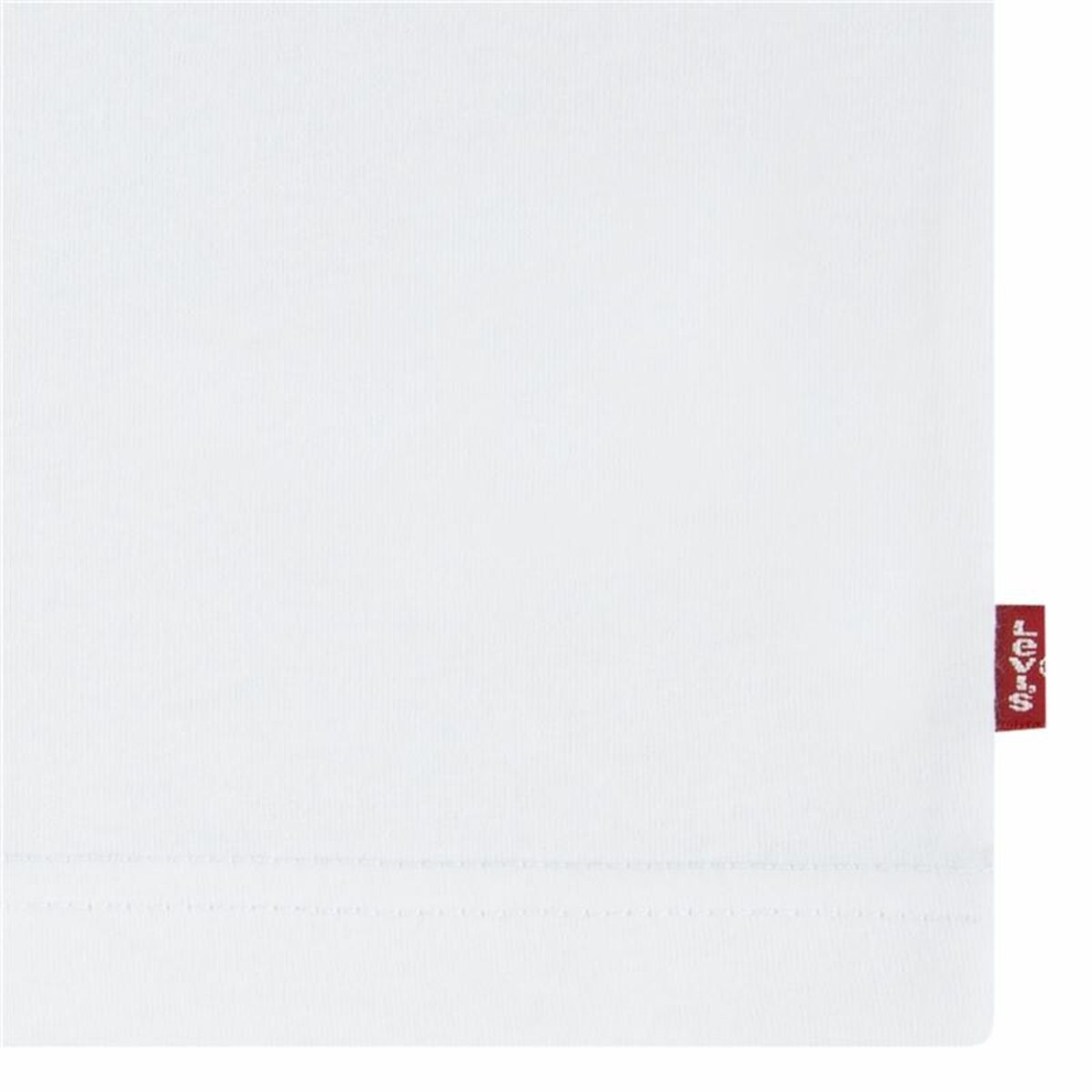 Camiseta de Manga Corta Infantil Levi's Lvb Golden Glow Batwing Blanco