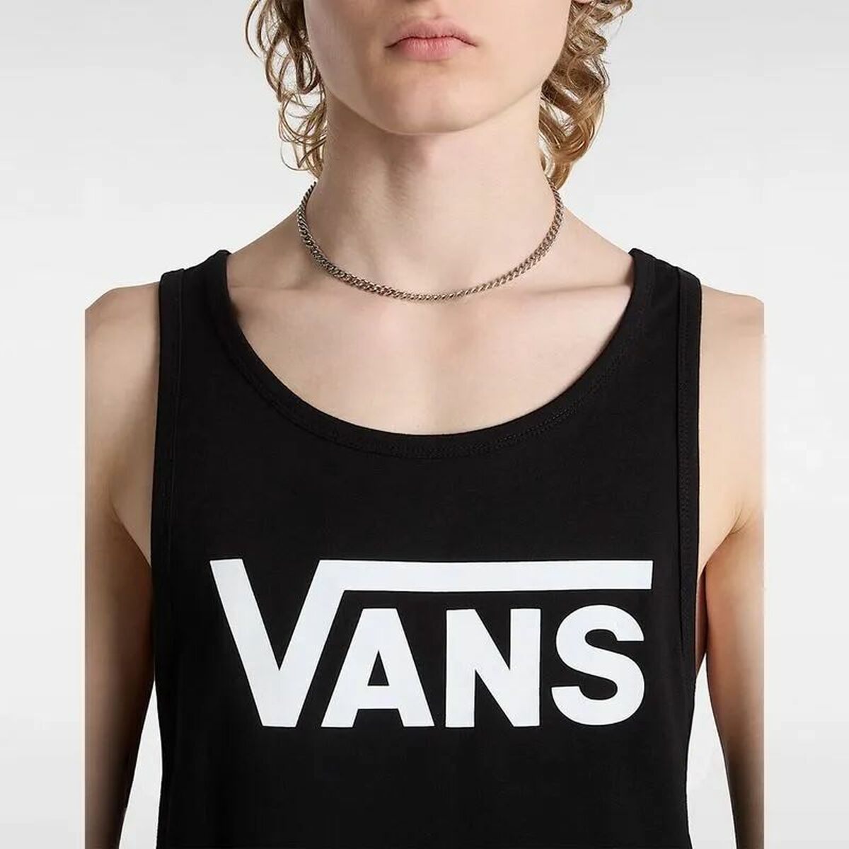 Camiseta de Tirantes Hombre Vans Mn Classic Tank Blanco Negro