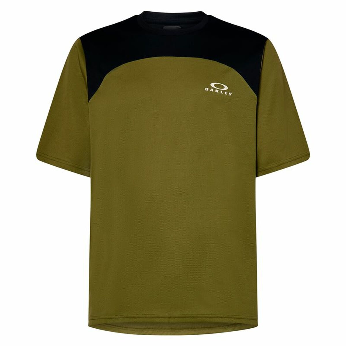 Camiseta de Manga Corta Hombre Oakley Free Ride SS Verde Oliva
