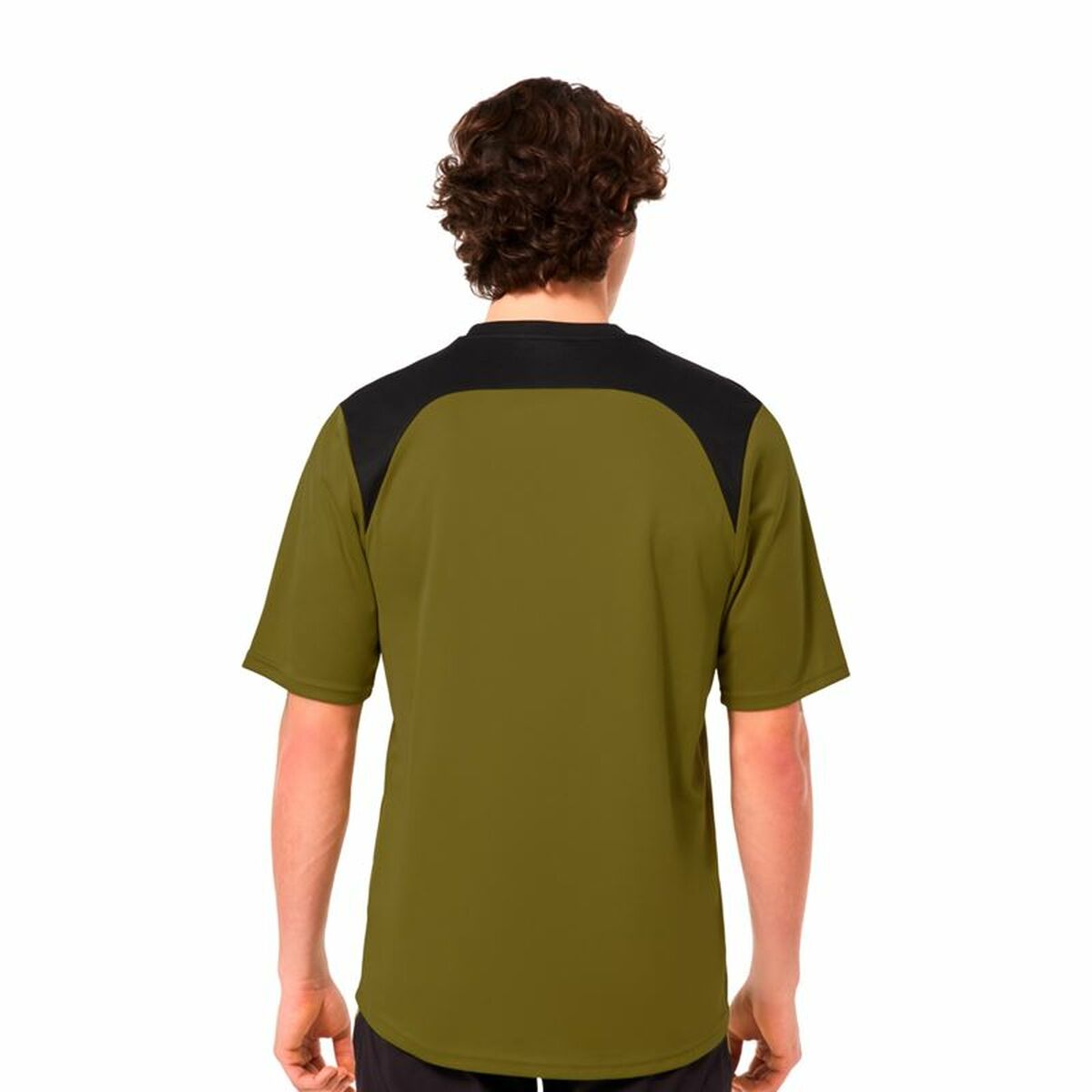 Camiseta de Manga Corta Hombre Oakley Free Ride SS Verde Oliva