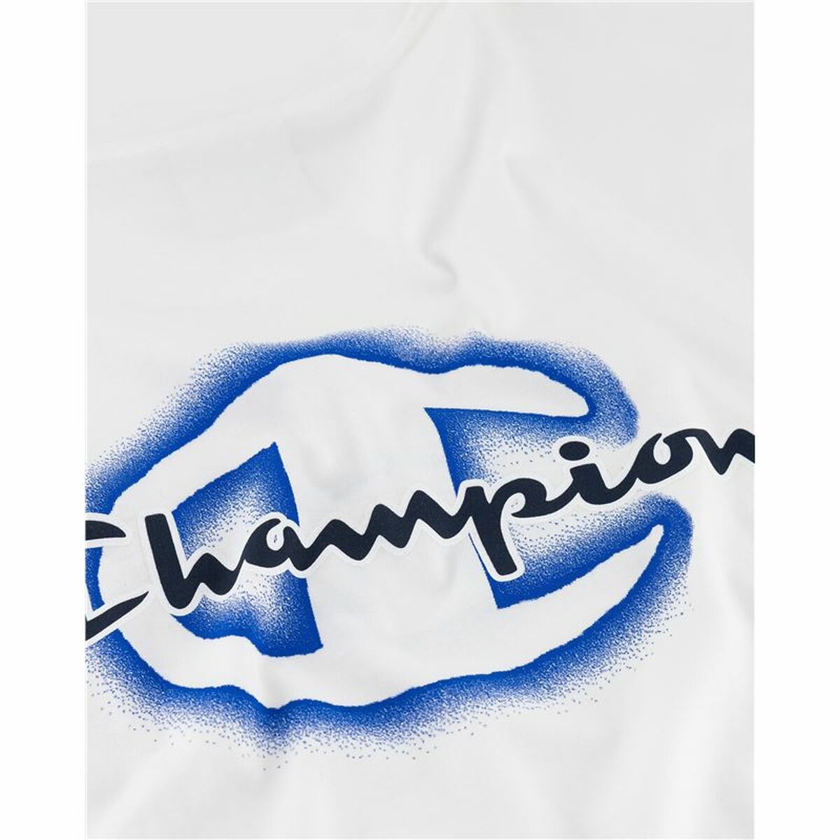 Camiseta de Manga Corta Hombre Champion Blanco
