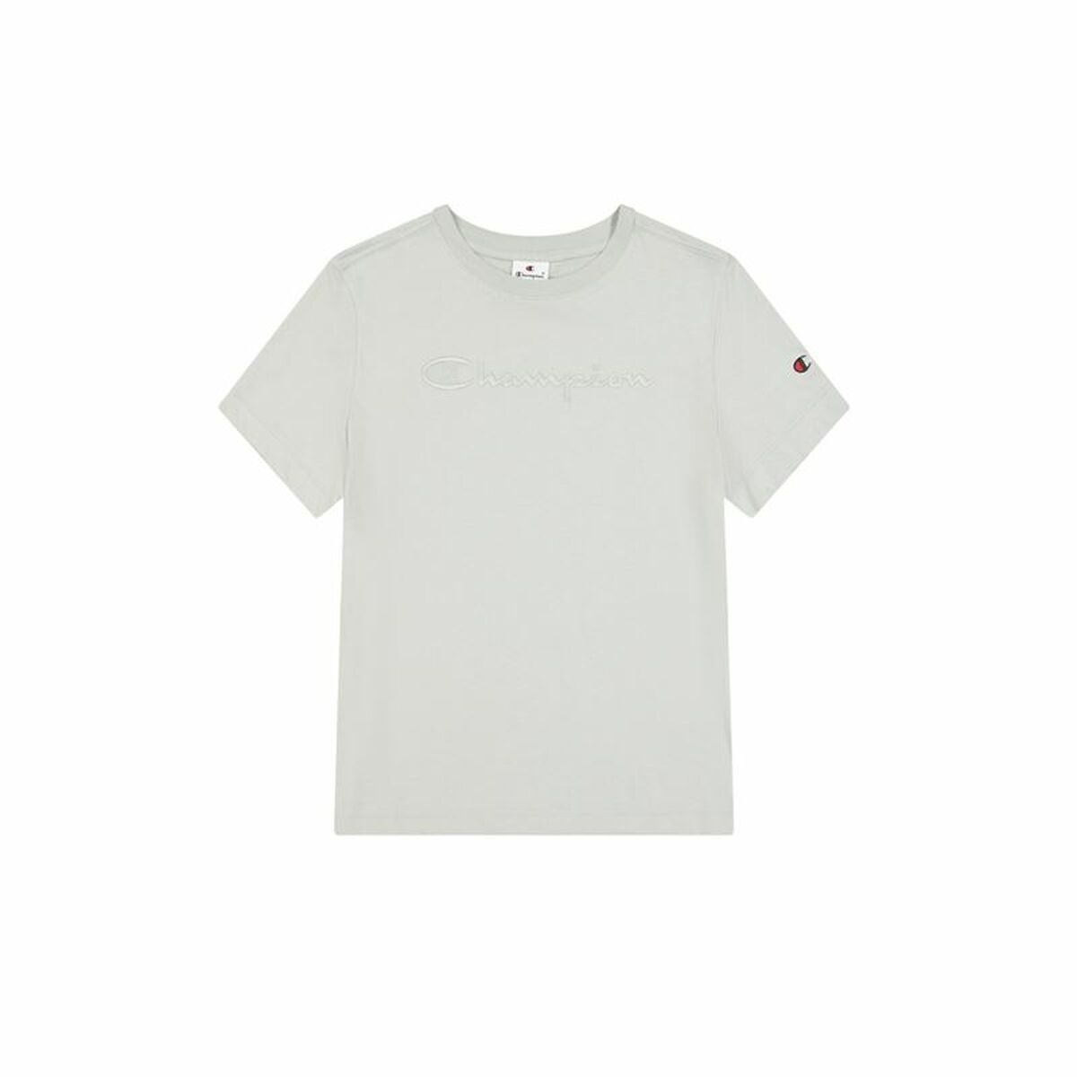 Camiseta de Manga Corta Mujer Champion Champion SS Azul Verde