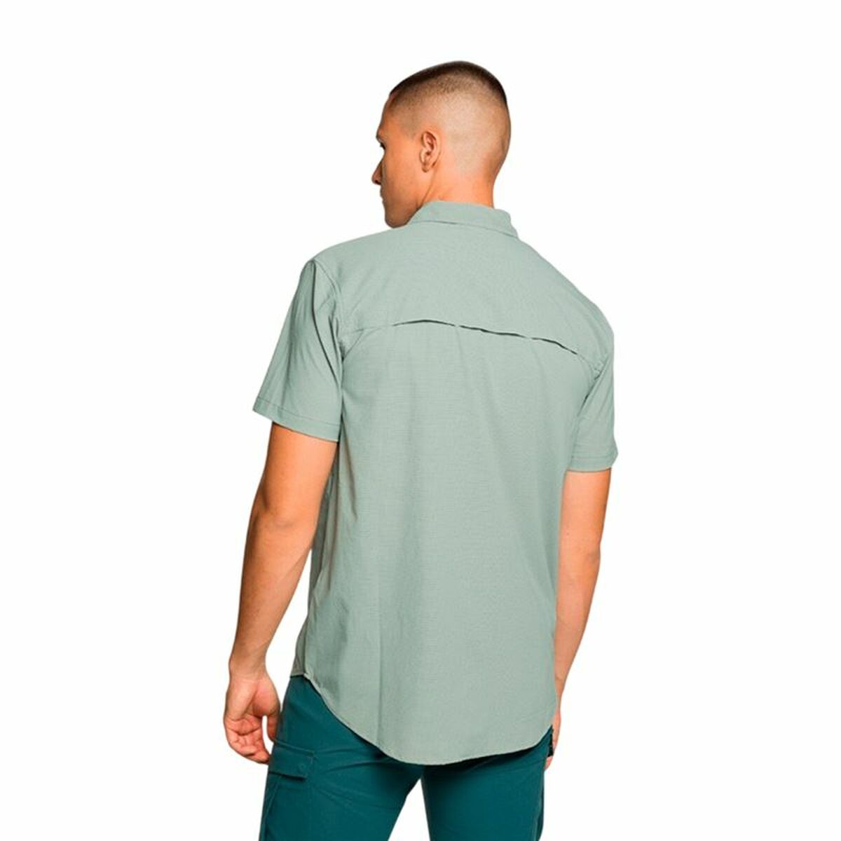 Camisa Trangoworld Esera Df Azul