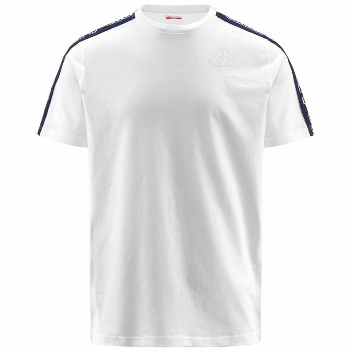 Camiseta de Manga Corta Hombre Kappa Gramio Blanco