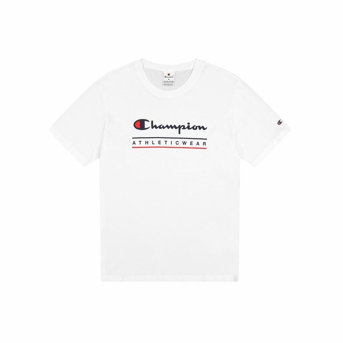 Camiseta de Manga Corta Hombre Champion Champion SS Blanco