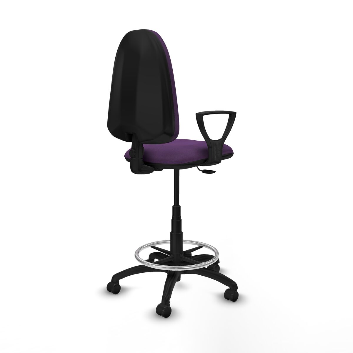Silla de Oficina Piqueras y Crespo BFN01RP Morado Alta