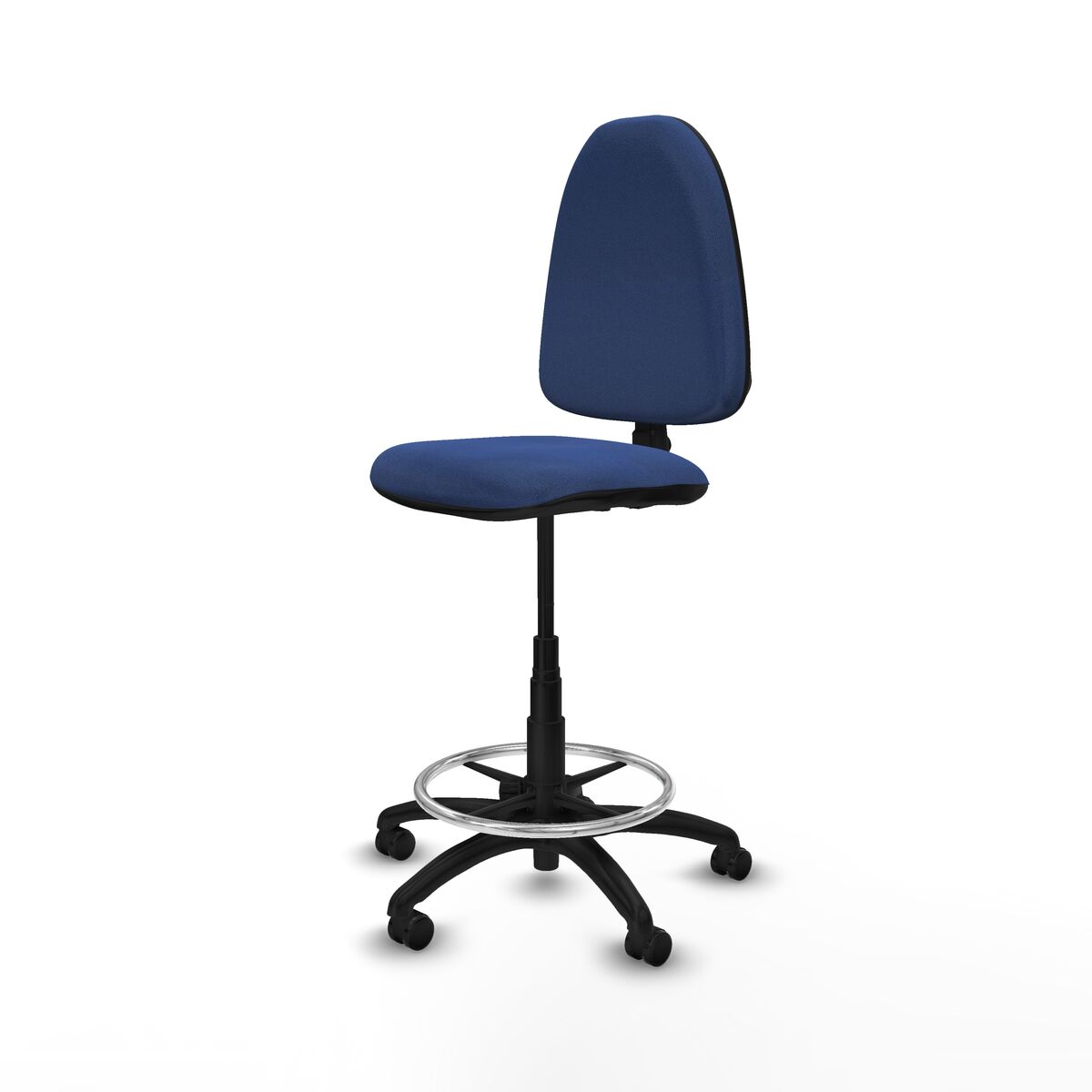 Silla de Oficina Piqueras y Crespo B0001RP Azul marino Alta