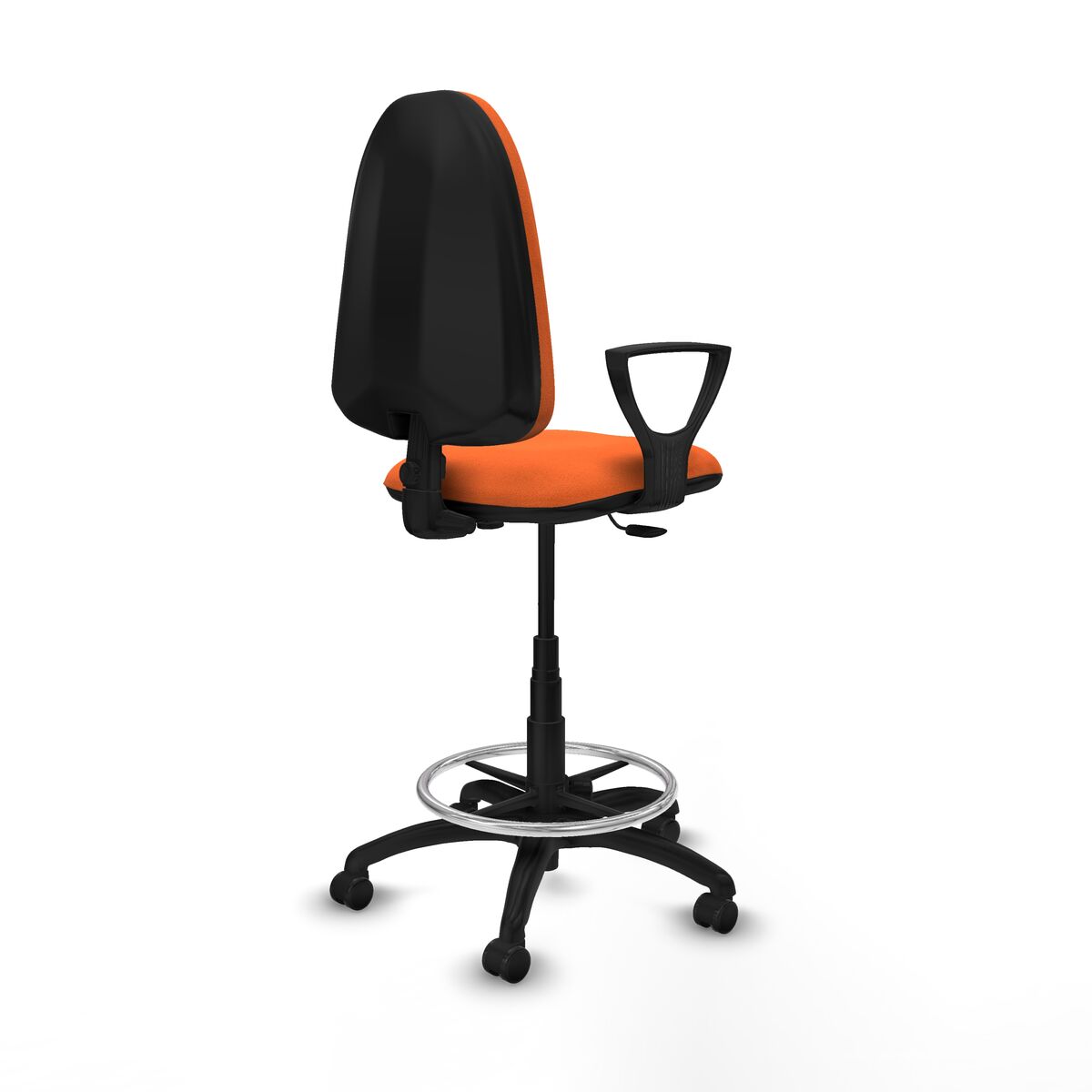 Silla de Oficina Piqueras y Crespo BFN01RP Naranja Alta