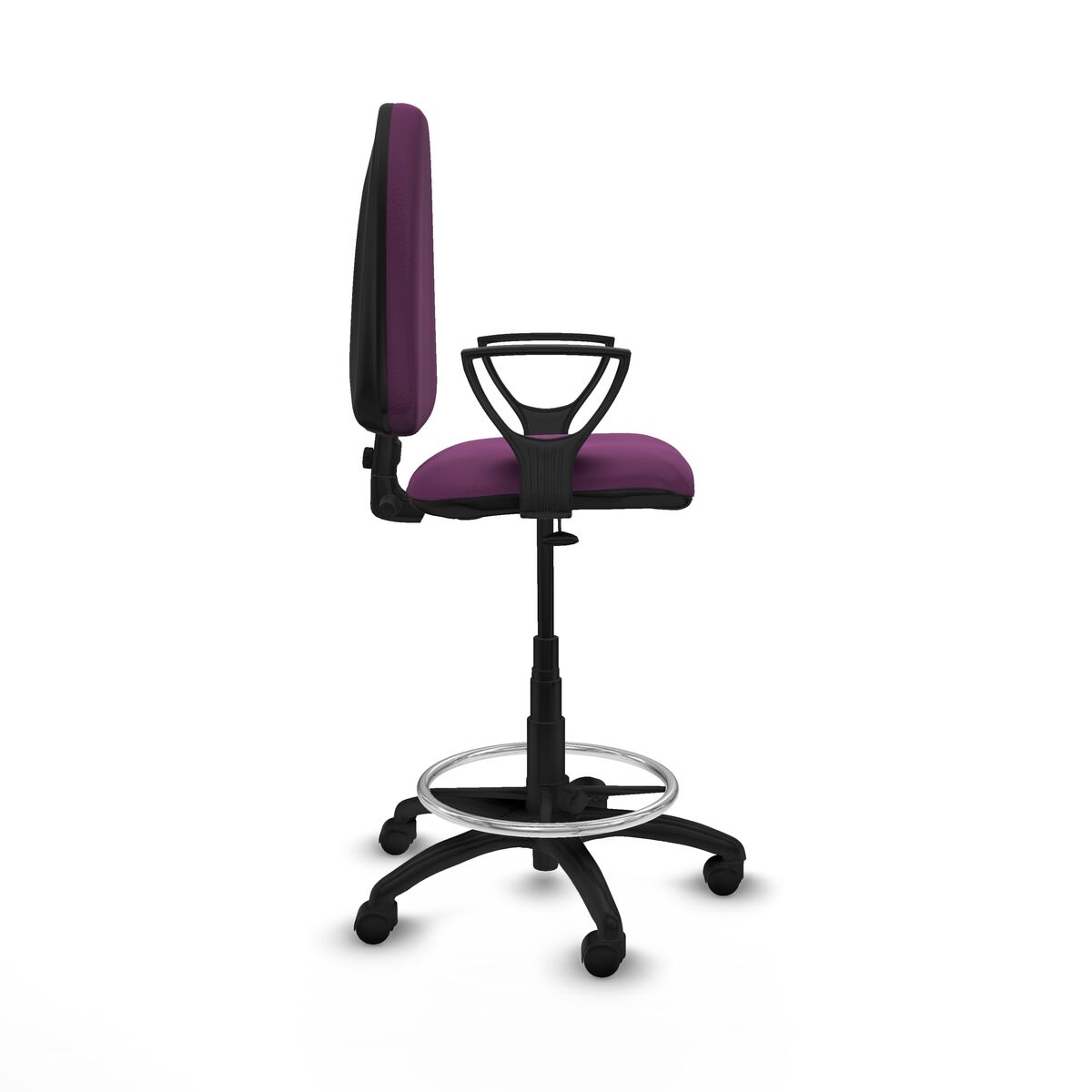 Silla de Oficina Piqueras y Crespo BFN01RN Morado Alta