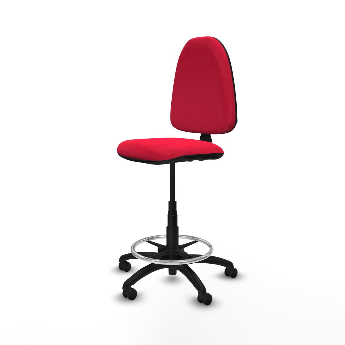 Silla de Oficina Piqueras y Crespo B0001RP Rojo Alta