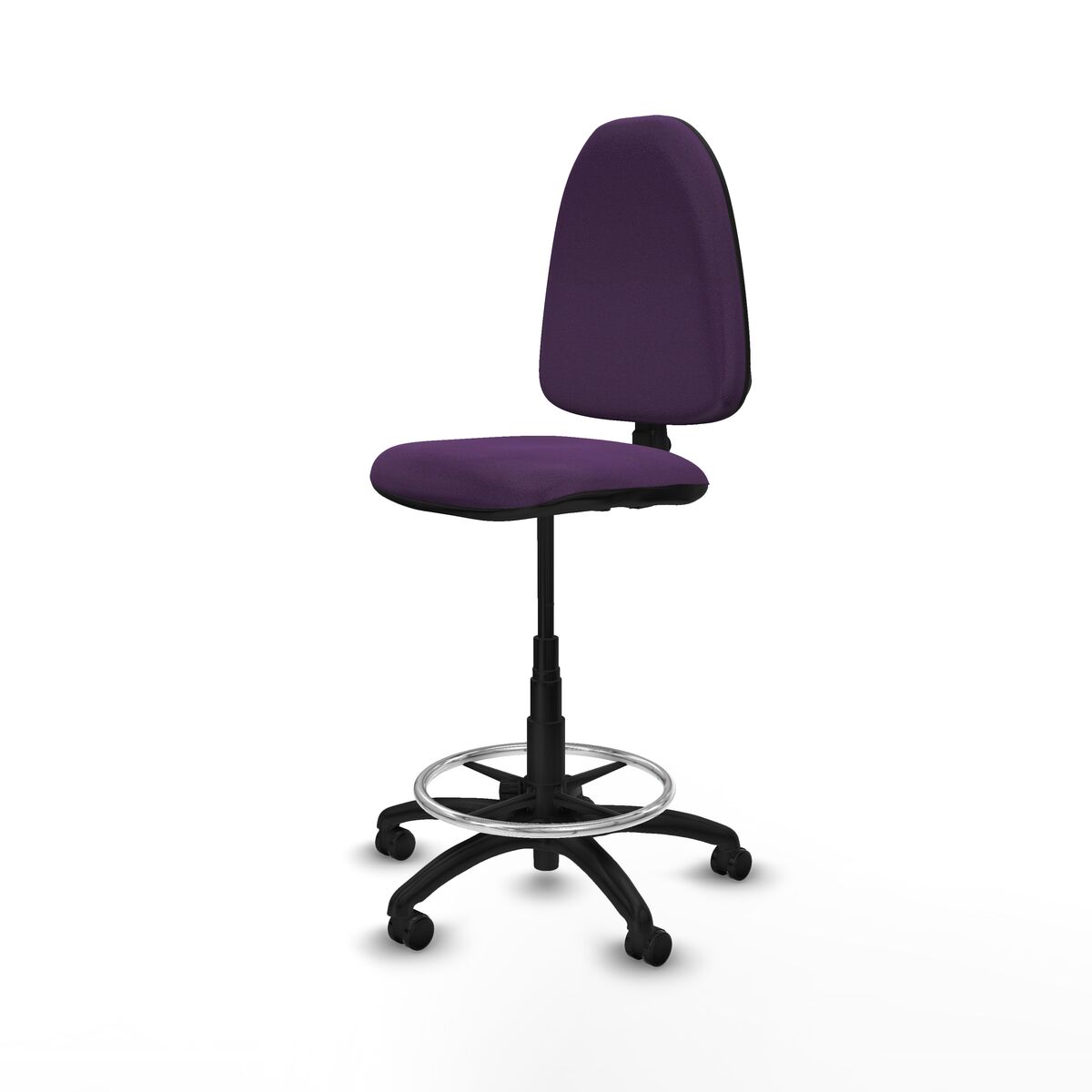 Silla de Oficina Piqueras y Crespo B0001RP Morado Alta