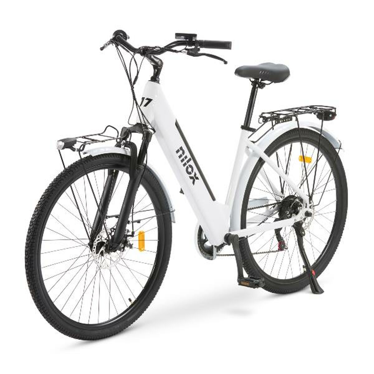 Bicicleta Eléctrica Nilox J7 Blanco 250 W 28"