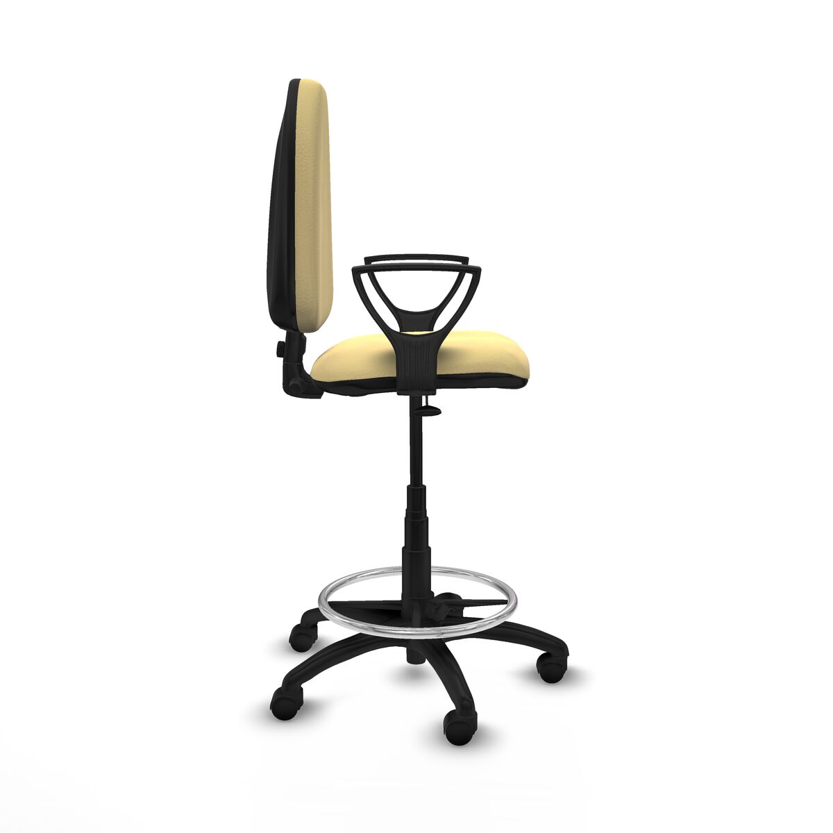 Silla de Oficina Piqueras y Crespo BFN01RN Crema Alta