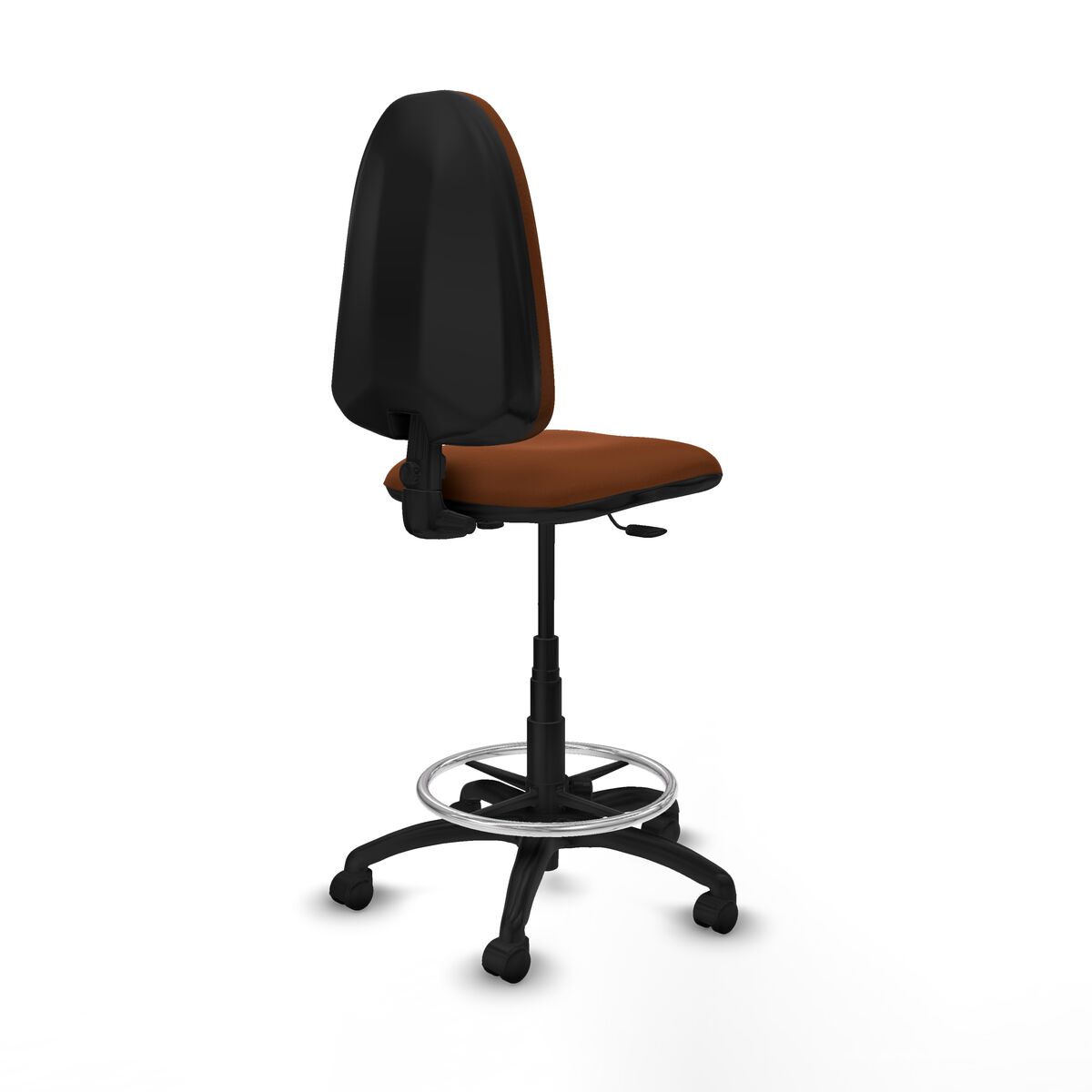 Silla de Oficina Piqueras y Crespo B0001RN Marrón Alta