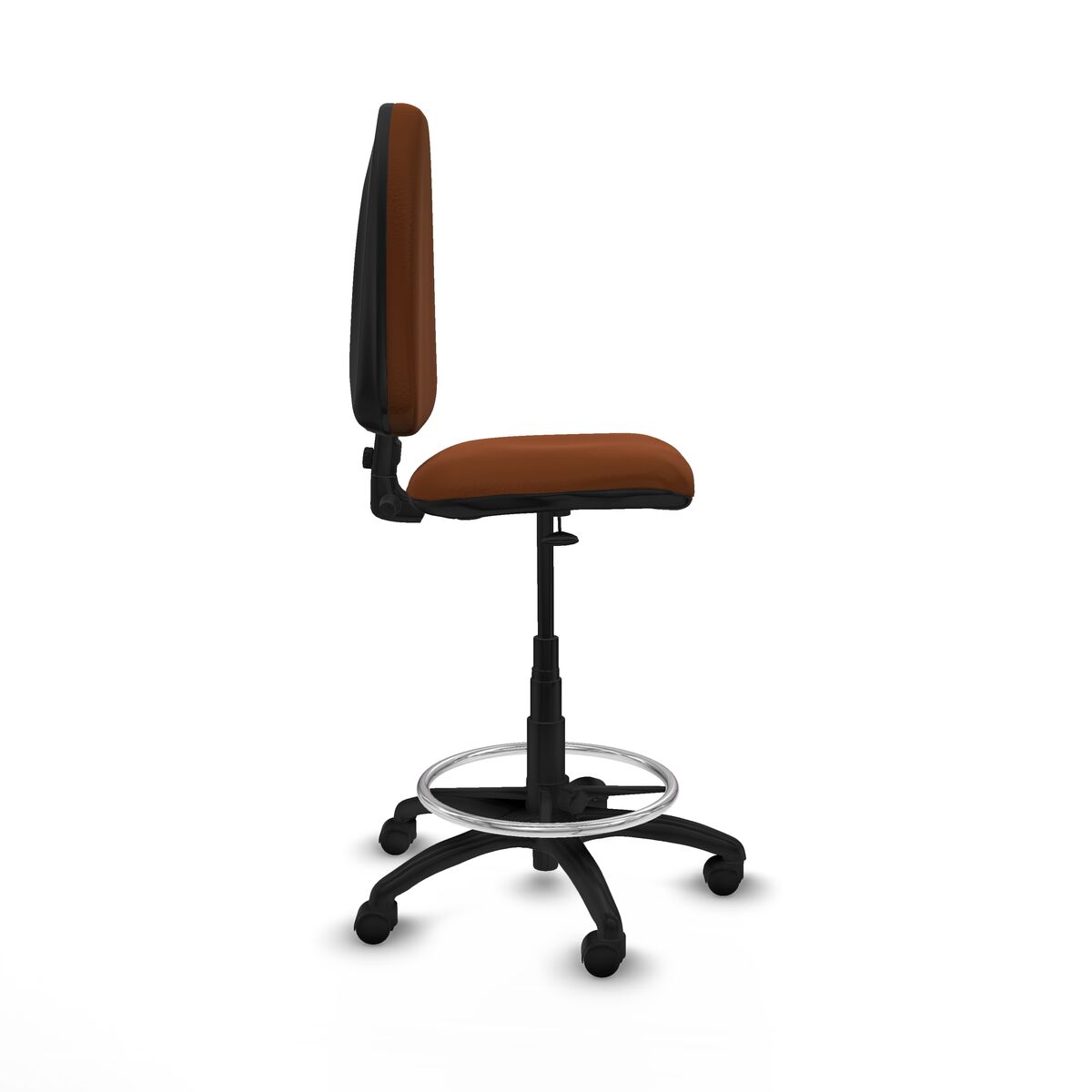 Silla de Oficina Piqueras y Crespo B0001RN Marrón Alta