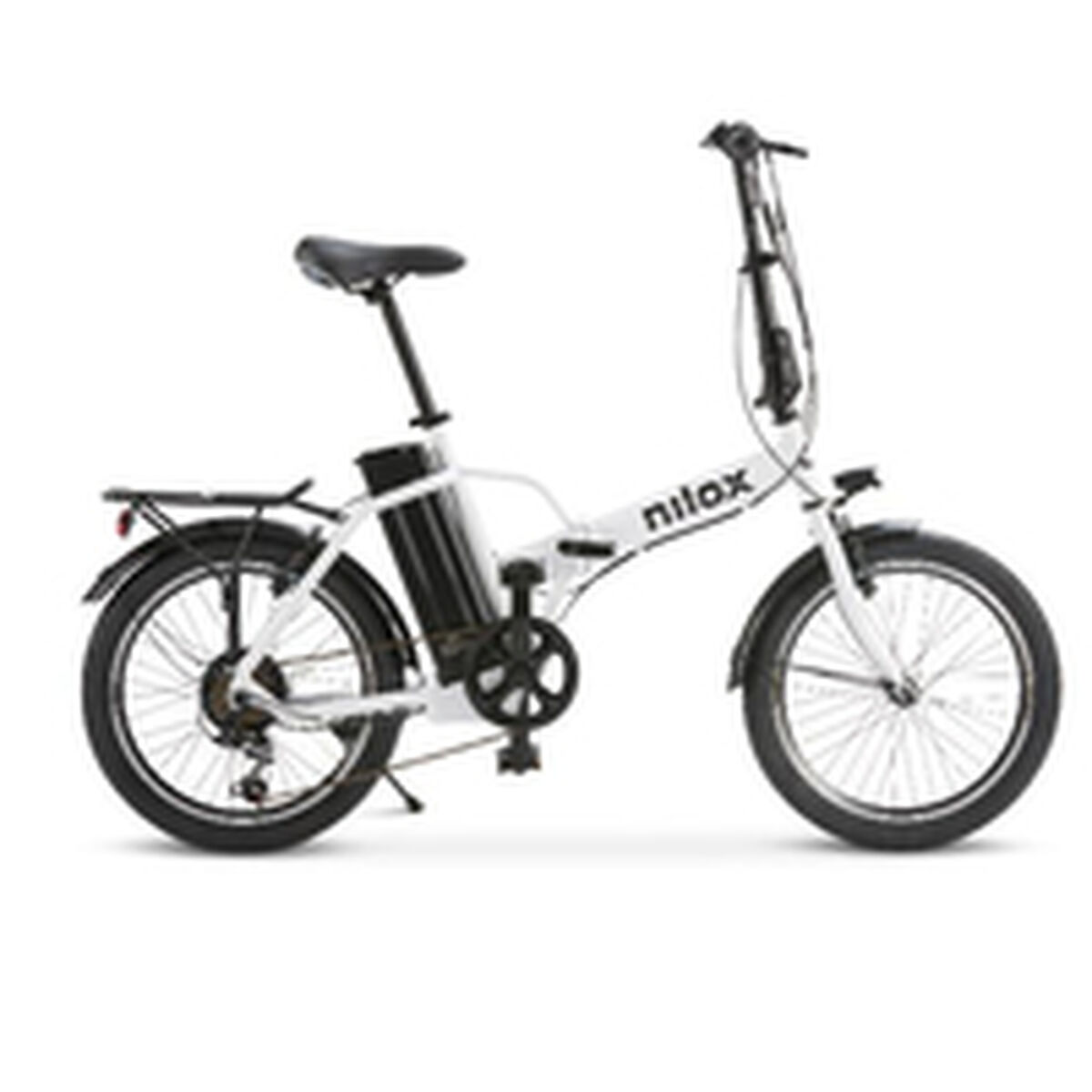 Bicicleta Eléctrica Nilox J1 PRO Blanco 250 W 9600 mAh 20"