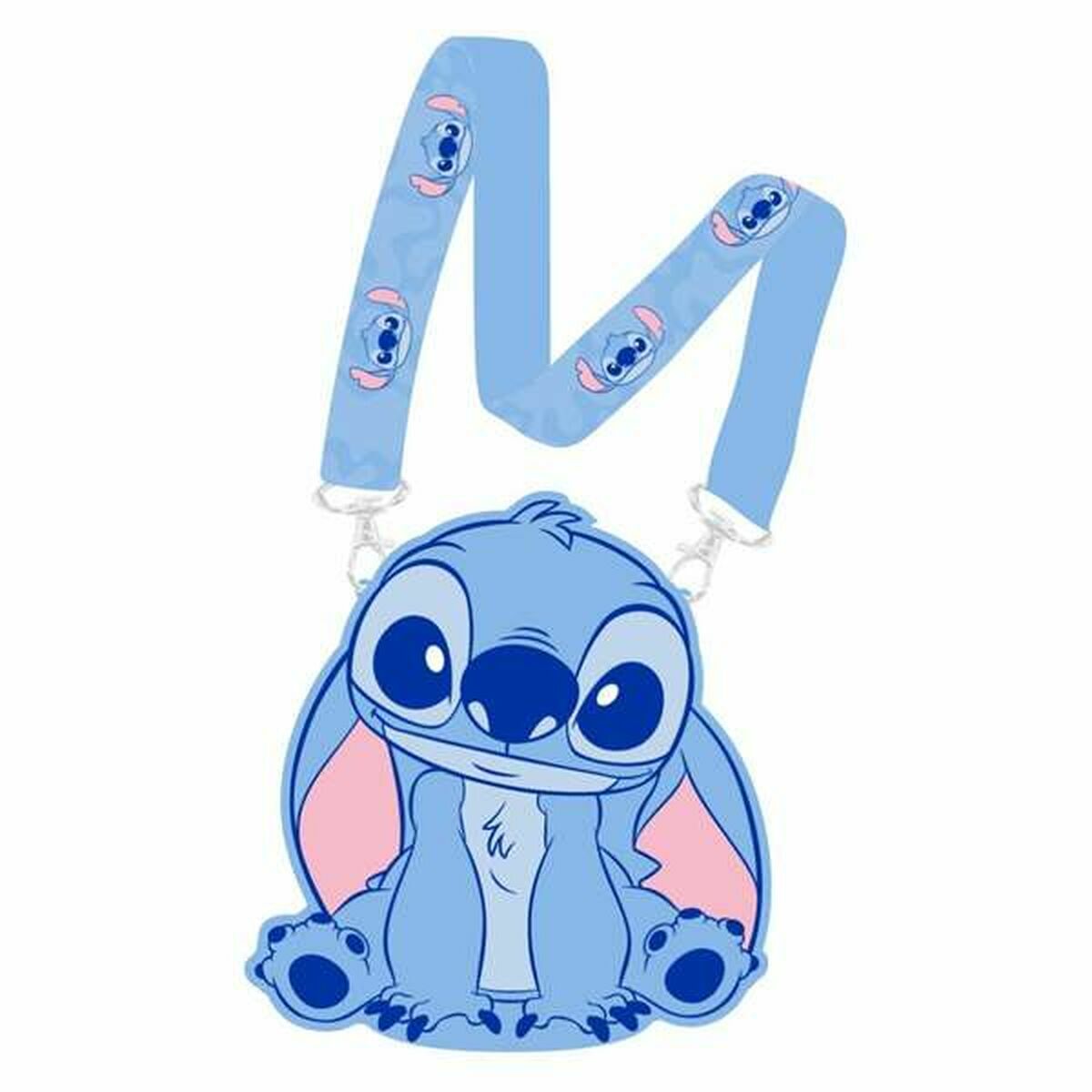 Bolso Bandolera Stitch Azul