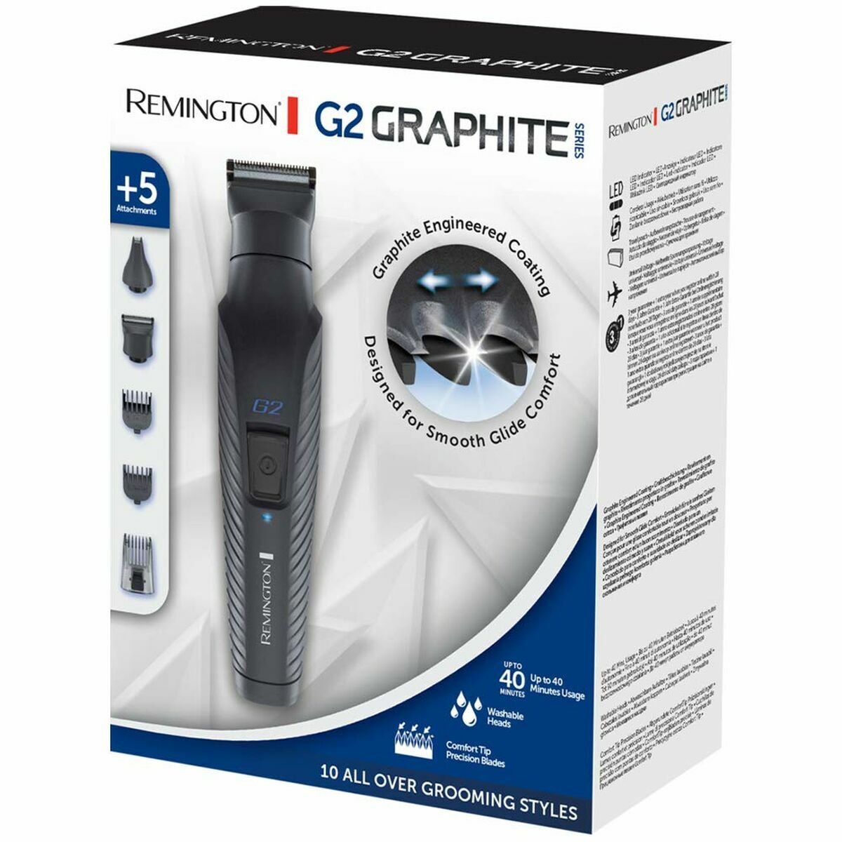 Cortapelos Inalámbrico Remington 43260560100 Negro