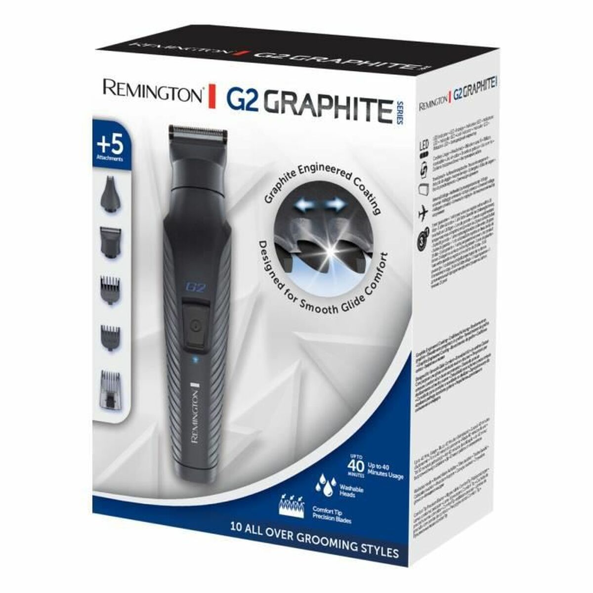 Cortapelos Inalámbrico Remington 43260560100 Negro