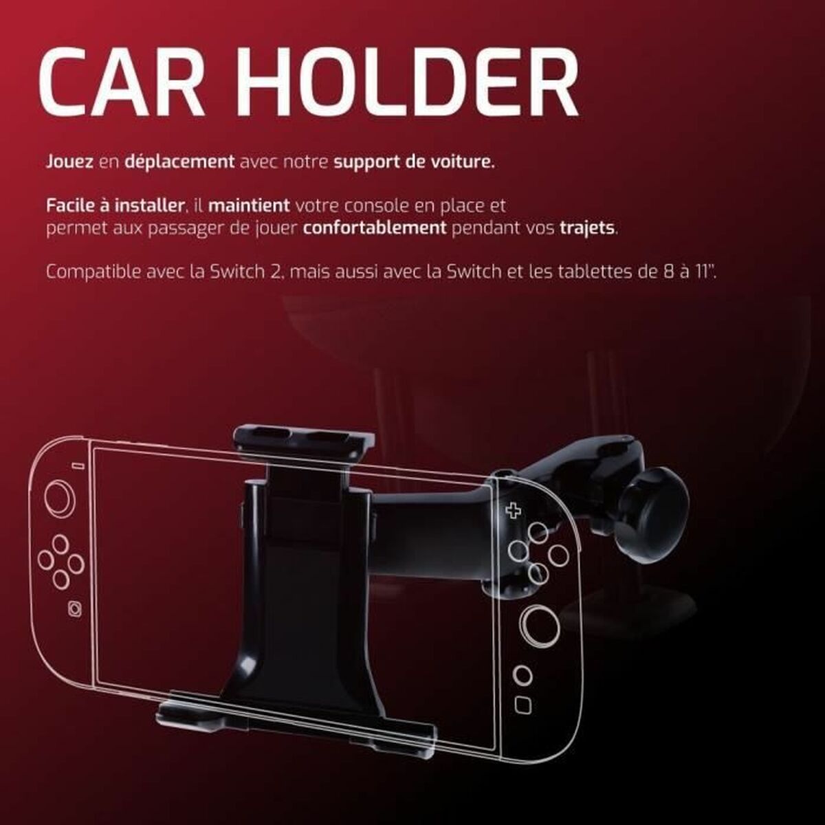 Soporte para Coche Onlan Nintendo Switch 2