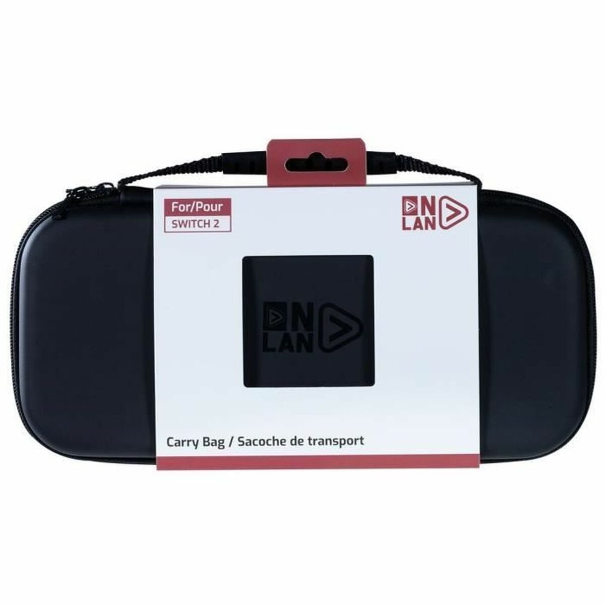 Estuche para Nintendo Switch Onlan Nintendo Switch 2 Negro