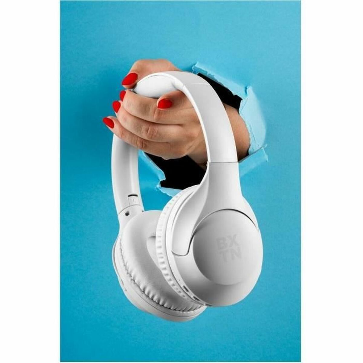 Auriculares Buxton BHP 8700 Blanco Verde