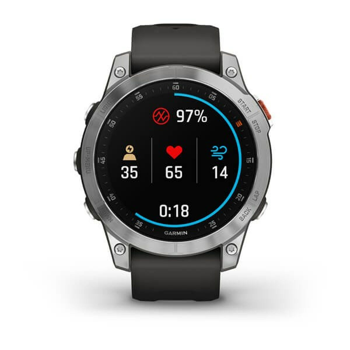 Smartwatch GARMIN 010-02582-01 Gris Plateado
