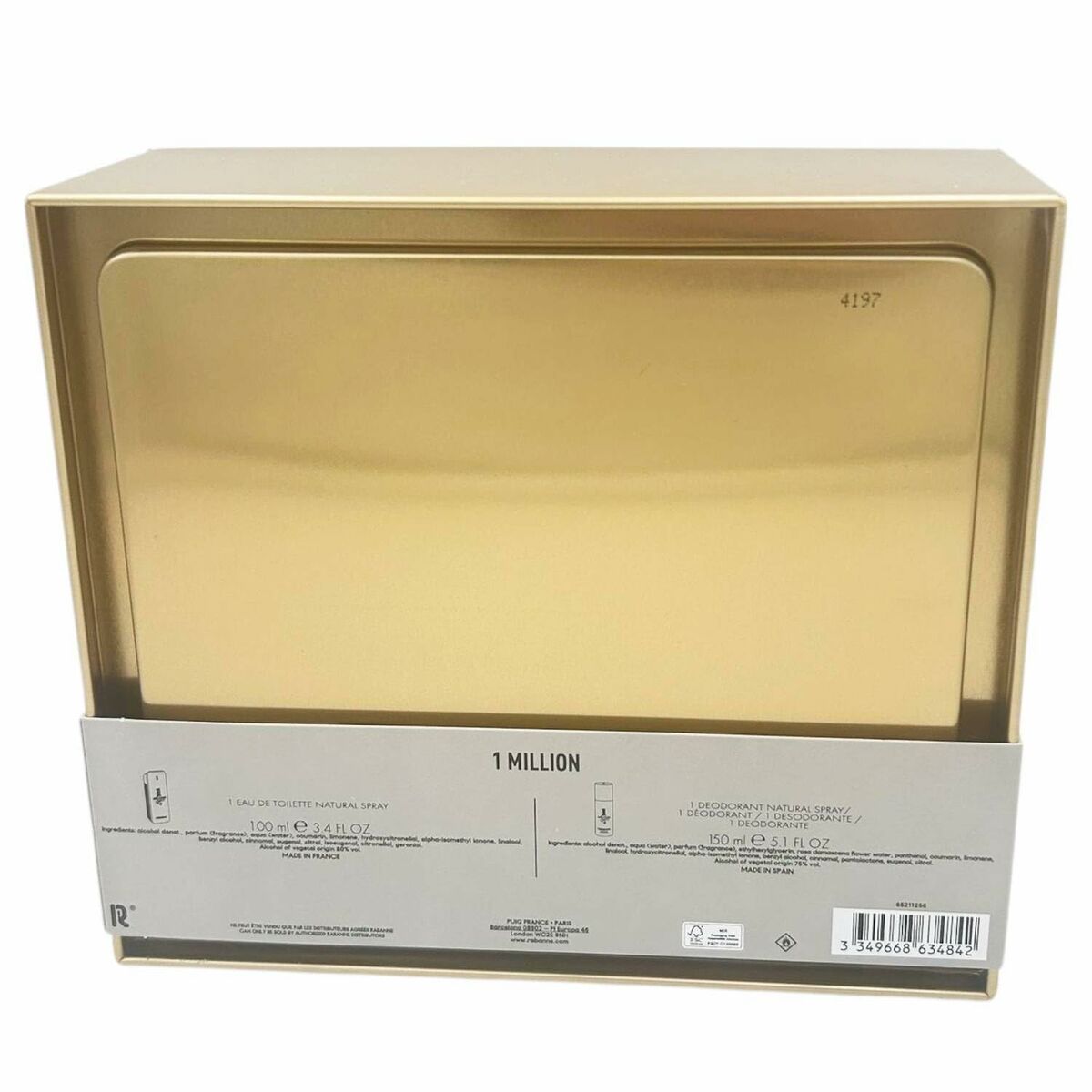 Set de Perfume Hombre Paco Rabanne