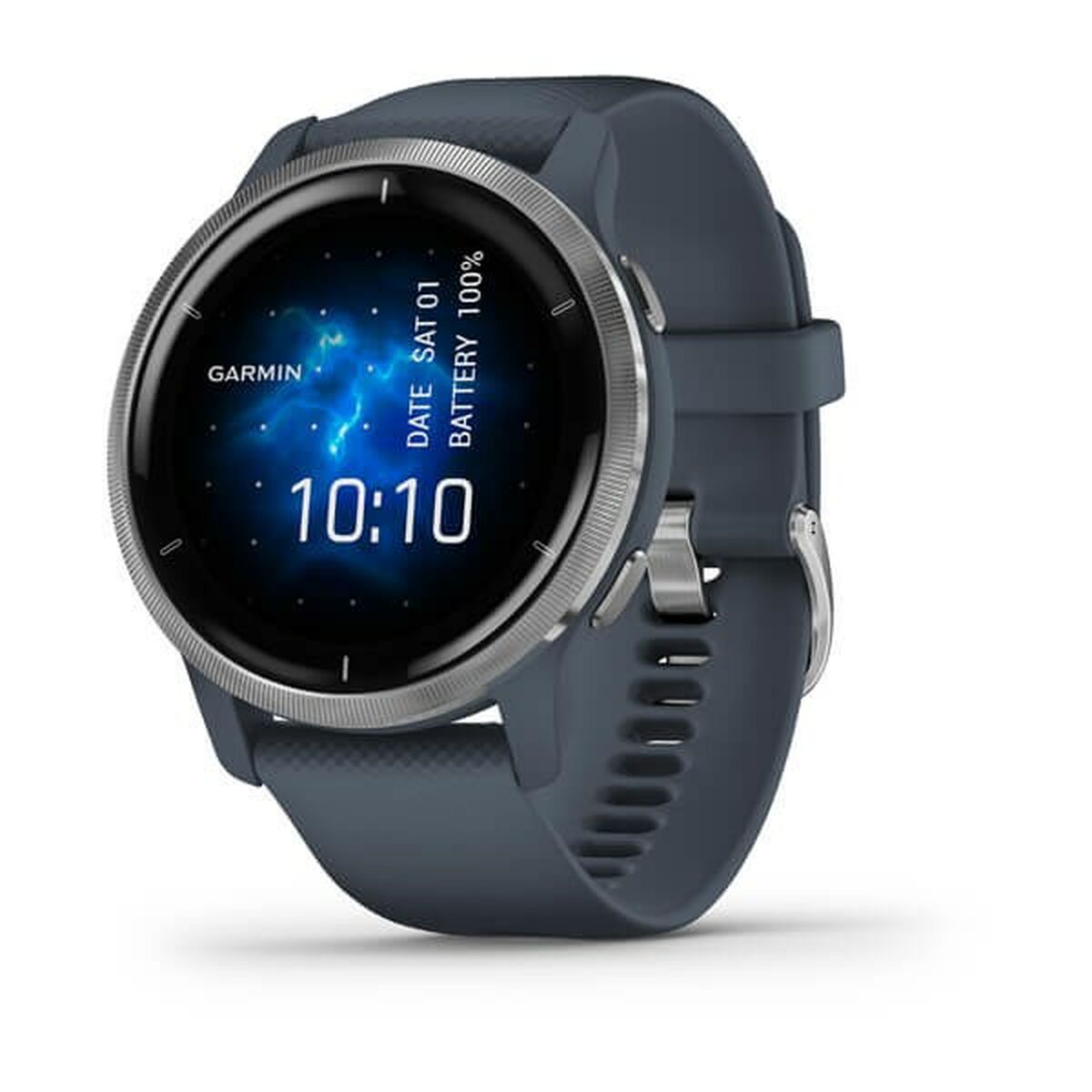 Smartwatch GARMIN 010-02430-10 Azul Plateado