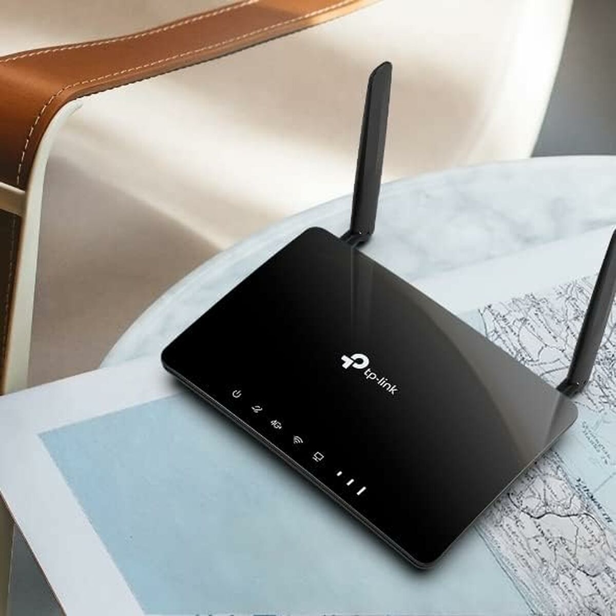 Router TP-Link MR500 Blanco Negro Wi-Fi 5 GHz RJ45 Ethernet LAN