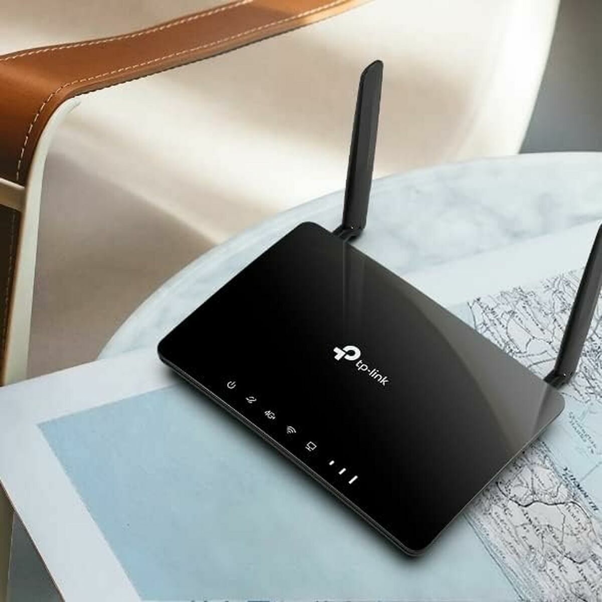 Router TP-Link MR500 Blanco Negro Wi-Fi 5 GHz RJ45 Ethernet LAN