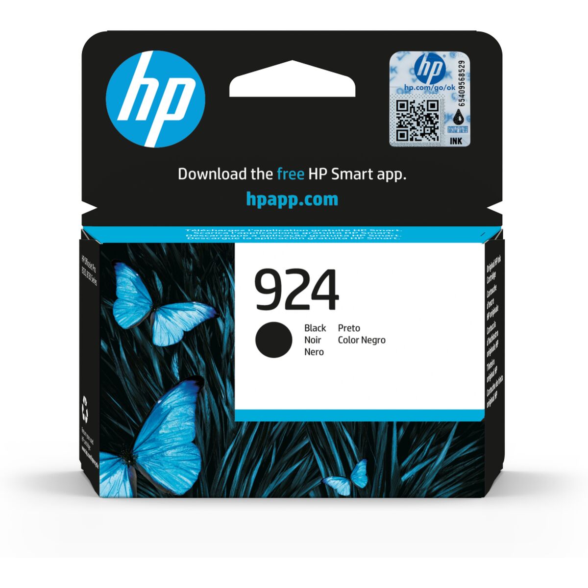 Cartucho de Tinta Original HP 4K0U6NE Negro