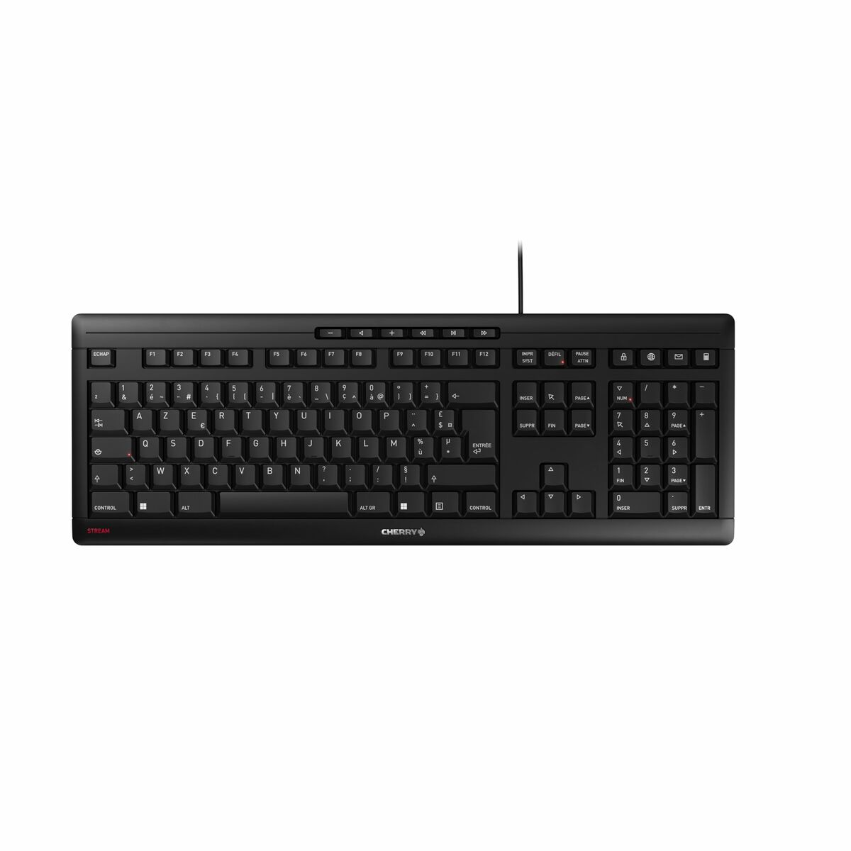Teclado Cherry Negro AZERTY