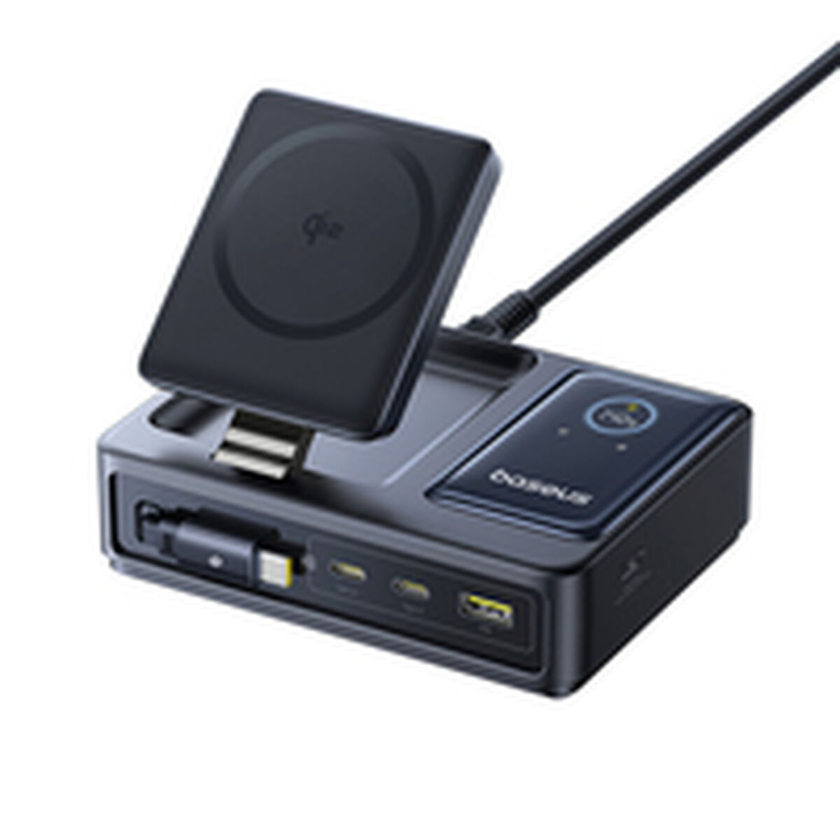 Cargador USB de Escritorio Baseus P10170902123-00 Negro