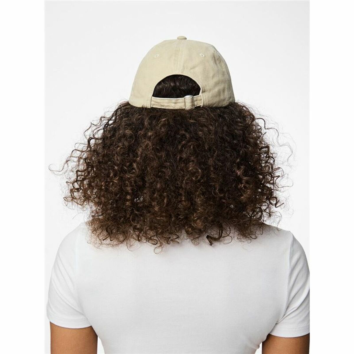 Gorra Deportiva Pieces 17156273-13-0907 TCX Beige Talla única